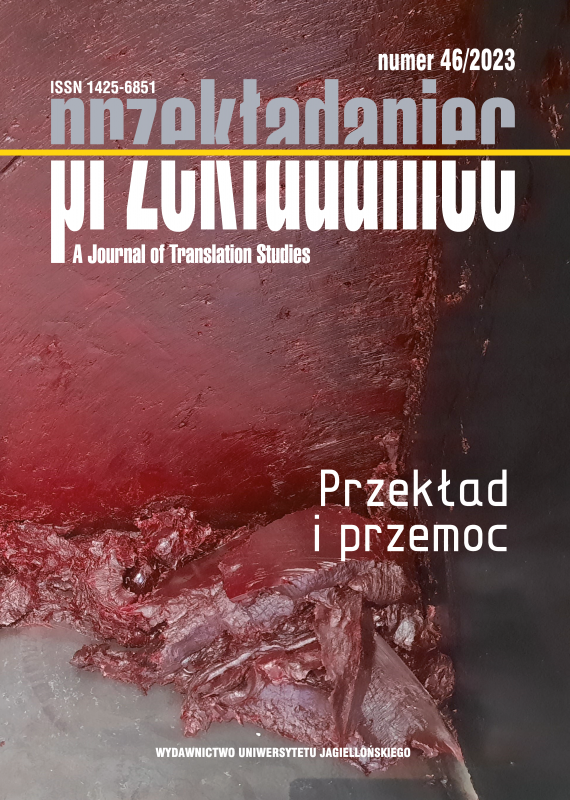 Okładka czasopisma "Przekładaniec" numer 46/2023